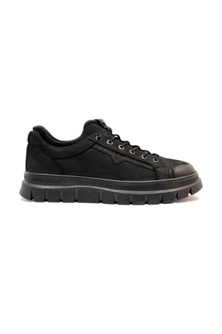 Hammer Jack 102-24802-m Alphen Deri Casual Erkek Ayakkabı Siyah