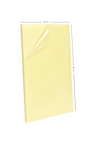 10 Adet Büyük Plaka 23x50 Cm Çift Taraflı Yapışkanlı Bant