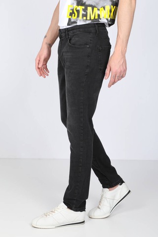 Banny Jeans Erkek Siyah Straight Fit Jean Pantolon