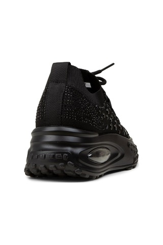 Deery Kadın Siyah Taş Detaylı Sneaker Ayakkabı - 26311zsyhp01 Siyah