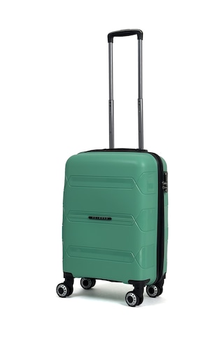 Lucas Polipropilen Kırılmaz Valiz, Kabin Boy Mint