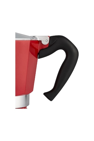 Bialetti Express Moka Pot, 3 Cup, Kırmızı