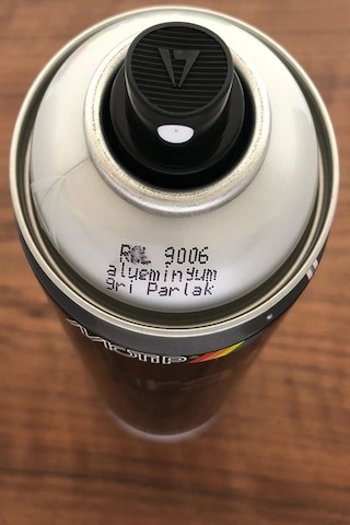 Motip Carat Ral9006 Alüminyum Gri Parlak Sprey Boya 400 ML N11.60