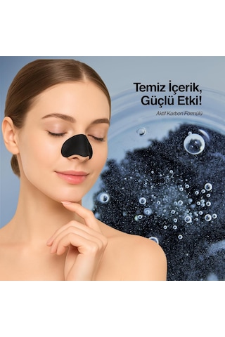 Lexroo Pore Strip Siyah Nokta Bandı 2'li Paket Siyah Nokta Karşıtı Gözenek Temizleyici