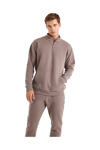 Blackspade Erkek Sweatshirt 40620 - Vizon Vizon