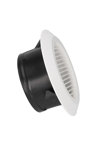 Leezsing 6 İnç Yuvarlak Ventilasyon Kapağı, Banyo Ofis Mutfak İçin Abs Pp Malzeme, Kolay Kurulumlu Ve Dayanıklı, Hava Akışı Regülatörü