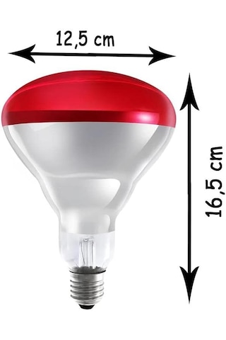 Ledvance Infrared Ampul-kırmızı 150w Isıtıcı