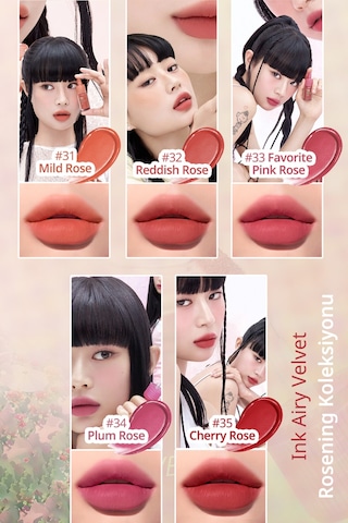 Perıpera Ink Airy Velvet 32 Reddish Rose 32 Reddish Rose