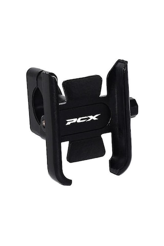 Honda Pcx 125 150 Motosiklet Cnc Saplı Telefon Tutucu Siyah İçin Uygundur