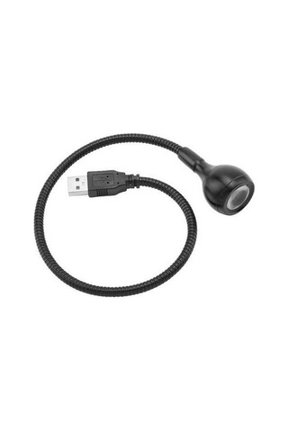 Besthome1 Usb Bağlı Esnek Boyunlu 1w Led Okuma Lambası Siyah+sıcak Beyaz, Göz Dost, Ateş Direnci, Ev/okul/ofis Kullanıma Uygun Diğer