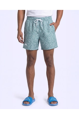 Kappa Logo Kairo Short Erkek Yeşil Regular Mayo