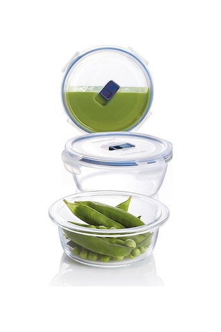 Luminarc Pure Box Active Yuvarlak Saklama Kabı 420 CC Şeffaf