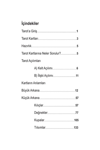 Tarot Kartı 78 Kart ve Kitap Tarot Falı Ahşap Kutu