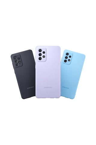 Samsung Uyumlu Galaxy A72 Slim Silikon Kilif Ef-Pa725T Silicone Cover 425175589