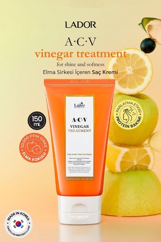 Lador Saç Derisini Canlandıran ve Parlaklaştıran Sirke Özlü Saç Kremi LADOR ACV Vinegar Treatment 150ML