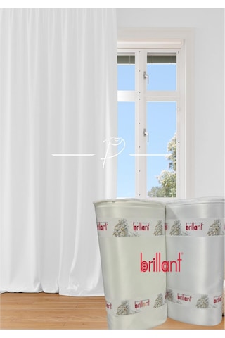 Brillant Güneşlik 1. Kalite Saten Lüx Atlas Saten Tüm Odalarda Kullanıma Uygun Krem