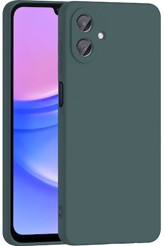 Samsung Uyumlu Galaxy A07 Kılıf Zore Mara Lansman Kapak Koyu Yeşil