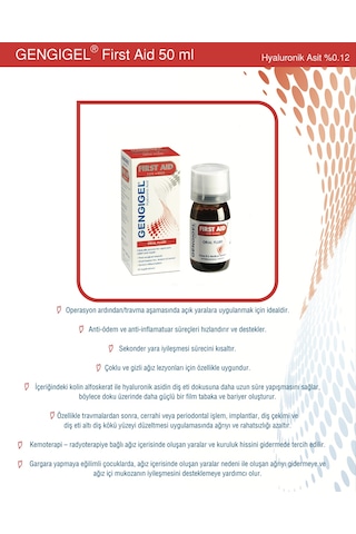 Gengigel First Aid Oral Fluid 50 ML