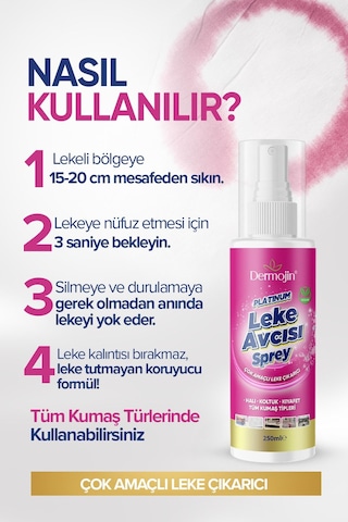 Dermojin Platinum Çok Amaçlı Leke Çıkarıcı 3'lü