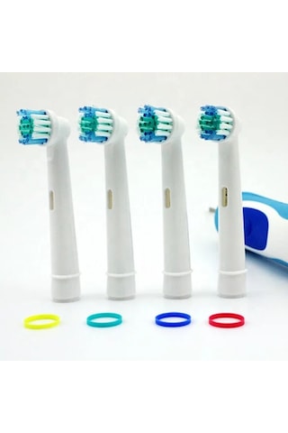 Oral-B Şarjlı ve Pilli Diş Fırçaları ile Uyumlu Yedek Başlık 4 Adet