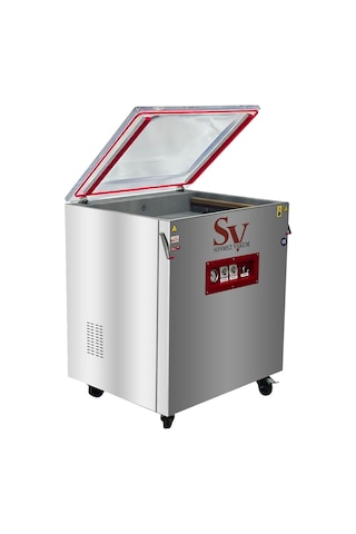 Sönmez Vakum Geniş Hazne 50 65 Çift Çene Vakum Makinesi