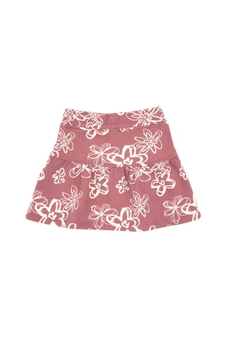U.S. Polo Assn. Kız Çocuk Orkide Çiçek Desenli Örme Etek 50317971-VR221