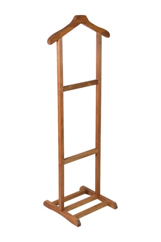 Apak Ahşap Dekoratif Dilsiz Uşak Elbise Ceket Palto Askısı Meşe