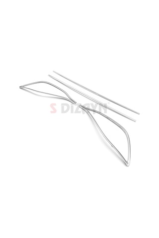 S-dizayn Vw Golf 8 Egzoz Görünümü Difüzör 4 Prç. 2020 Üzeri