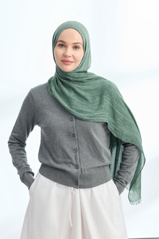 Armanda Organic Touch Viskoz Şal- 3601 Sisli Leylak