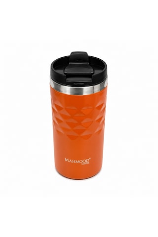 Mahmood Coffee Çelik Turuncu Termos 300 Ml