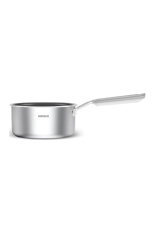 Karaca Plasma Steel 316+ 3Ply Yanmaz Yapışmaz Çelik Sosluk 16 cm