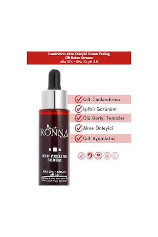 Ronna Beauty Aha Bha İçerikli Akneli Cilt Düzenleyici Ton Eşitleyici Bakım Seti