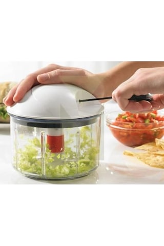 Fissler Finecut Ipli Sebze & Meyve Dograyıcı Kurutucu El Rondo Beyaz