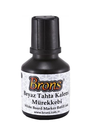 Nmagza Brons Beyaz Tahta Kalemi Mürekkebi Siyah-Mavi-Kırmızı 30 Cc