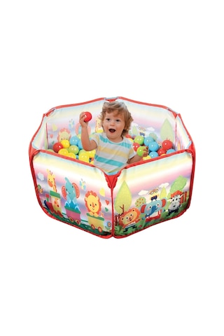 Baby Marine Katlanabilir Top Havuzu + 6 CM 200 Adet Havuz Topu