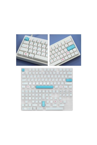 Homyl 135 Keys Pbt Keycaps Mekanik Klavye Için Cherry Mx Japonca