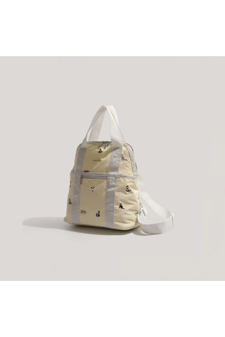 Charhp&kejnt Hakiki Kedi Nazik Kayısı Çok İşlevli Sırt Çantası Hafif Seyahat Anne Çantası Kadın Diğer