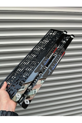 Vipplaka Alpine Uyumlu Ortası Mat Plakalık