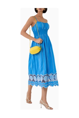 Staud Limona Bag, Canlı Tonlu Mini Çapraz Çanta, Gündüzden Geceye Sarı