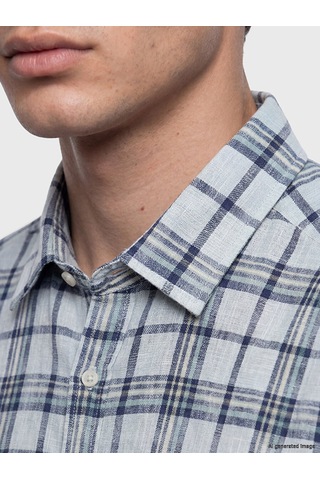 Lcwaıkıkı Classic Yeşil Regular Fit Ekose Armürlü Erkek Gömlek