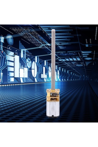 Jeemson 12v 6-12v Dc M4 55mm Mil N20 Rölantlı Geri Dönüşlü Motor 30-1000rpm Seçenekli Hız