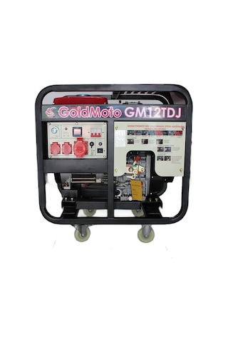 Goldmoto Gm12tdj Marşlı Dizel 10kva Trifaze Jeneratör