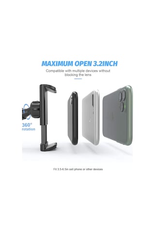 Hobimtek Esnek Yatak Masa Vb Telefon Tutucu 3,5 6,5 İnç Arası