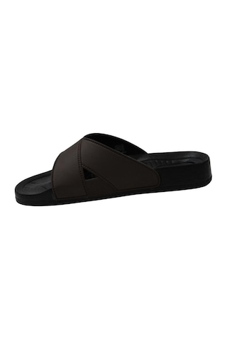 Ceyo Bermuda-M1 Kahve Ortapedik Erkek Terlik & Sandalet - 412677927