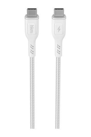 Knit 60W Hızlı Şarj Destekli Type-C To Type-C Şarj Ve Data Aktarım Kablosu 1 Metre Beyaz