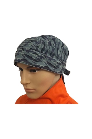 Dofolink Mürekkep Renkli Welder Kaskı - Ateş Direnci Kumaş, Isı Yalıtımı, Konforlu Nefes Alım, Bağcıklı Tasarım, Welding Koruyucu Kask