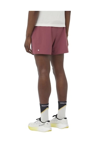Salomon Salomon Shkout Easy 5 Erkek Kırmızı Koşu Şortu 23303 Bordo