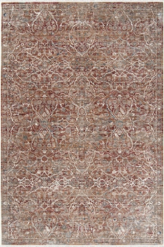 Dekorenti Otantik 2605 Multi Halı Vintage Desenli Polyester Halı