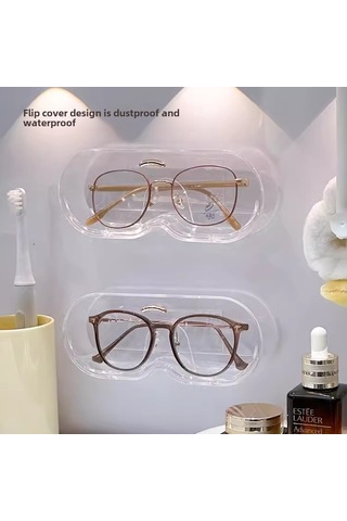 Springsun Duvar Takılı Gözlük Tutucu, Evde Odalar Ve Banyo İçin Kullanıma Uygun, Güneş Gözlüğü Ve Normal Gözlükleri Düzenleyen Sağlam Rahatlık Sf2361 Diğer