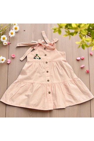 Nakışlı Renkli Elbise SOMON